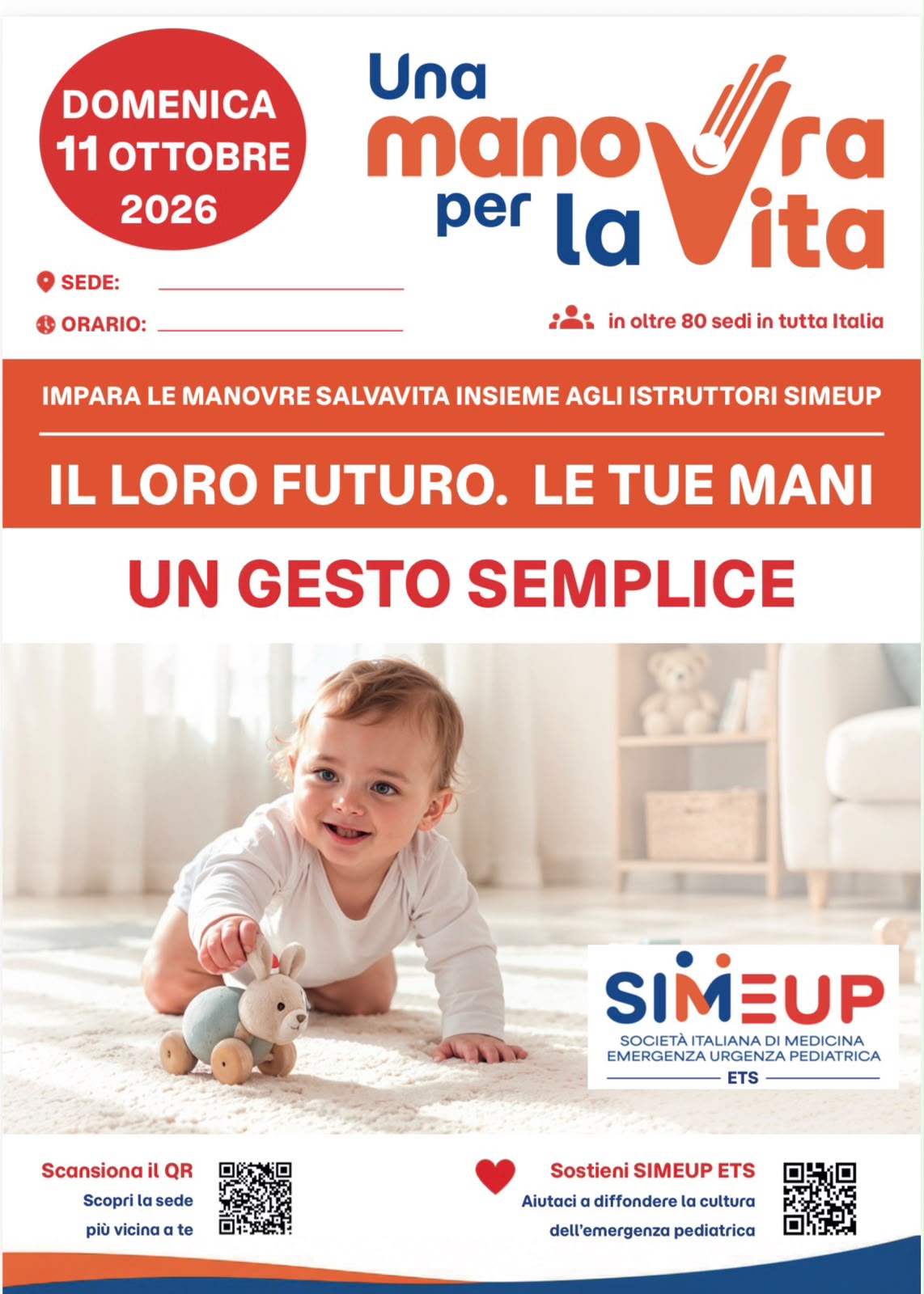 Torino, in piazza Castello le manovre salvavita contro il soffocamento dei bambini